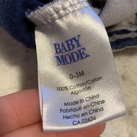 (3 for $10) baby mode striped pants - Picture 2 of 3